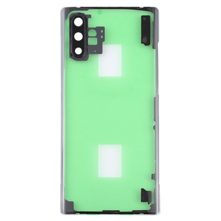 For Samsung Galaxy Note 10+ N975 N9750 Transparent Battery Back Cover with Camera Lens Cover (Transparent) - Back Cover by PMC Jewellery | Online Shopping South Africa | PMC Jewellery
