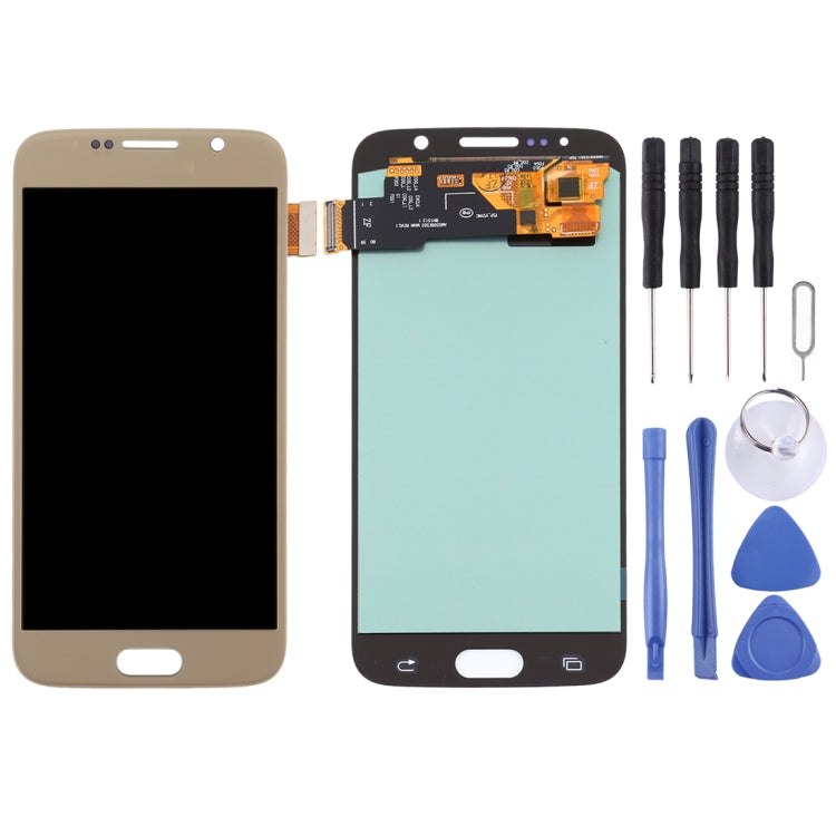 OLED LCD Screen for Samsung Galaxy S6 with Digitizer Full Assembly (Gold) - LCD Screen by PMC Jewellery | Online Shopping South Africa | PMC Jewellery