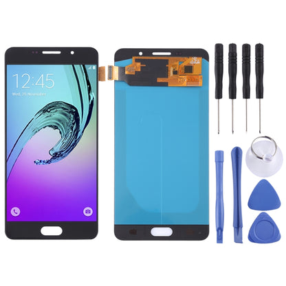 LCD Screen and Digitizer Full Assembly (OLED Material ) for Galaxy A7 (2016), A710F, A710F/DS, A710FD, A710M, A710M/DS, A710Y/DS, A7100(Black) - LCD Screen by PMC Jewellery | Online Shopping South Africa | PMC Jewellery