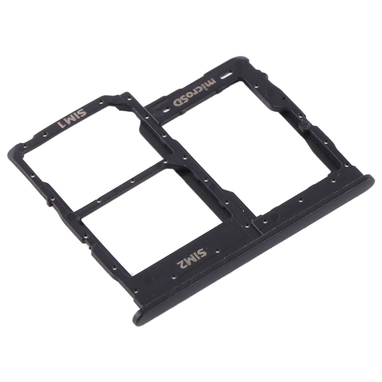 For Samsung Galaxy A01 Core SM-A013 SIM Card Tray + SIM Card Tray + Micro SD Card Tray (Black) - Galaxy A Series Parts by PMC Jewellery | Online Shopping South Africa | PMC Jewellery | Buy Now Pay Later Mobicred