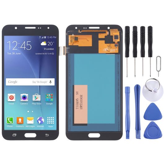 TFT Material LCD Screen and Digitizer Full Assembly for Galaxy J7 (2015) / J700F, J700F/DS, J700H/DS, J700M, J700M/DS, J700T, J700P(Black) - LCD Screen by PMC Jewellery | Online Shopping South Africa | PMC Jewellery