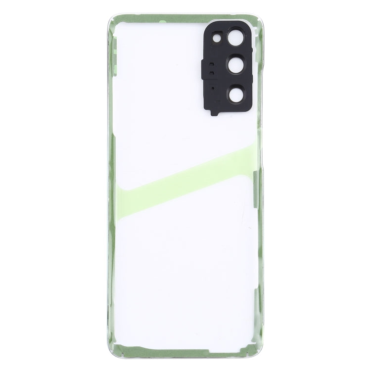 For Samsung Galaxy S20 SM-G980 SM-G980F SM-G980F/DS Glass Transparent Battery Back Cover (Transparent) - Back Cover by PMC Jewellery | Online Shopping South Africa | PMC Jewellery