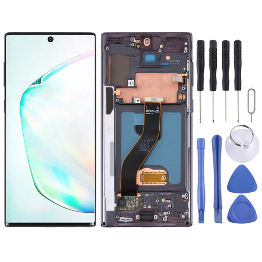 Original LCD Screen for Samsung Galaxy Note10 4G/Note10 5G SM-N971/N970 Digitizer Full Assembly With Frame (Black) - LCD Screen by PMC Jewellery | Online Shopping South Africa | PMC Jewellery