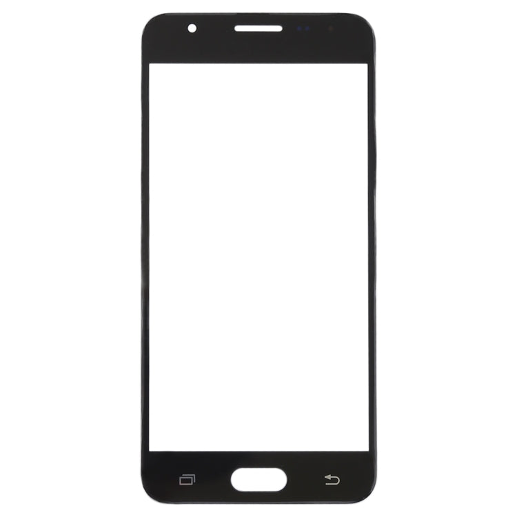 For Samsung Galaxy J5 Prime, On5 (2016), G570F/DS, G570Y 10pcs Front Screen Outer Glass Lens (Black) - Outer Glass Lens by PMC Jewellery | Online Shopping South Africa | PMC Jewellery