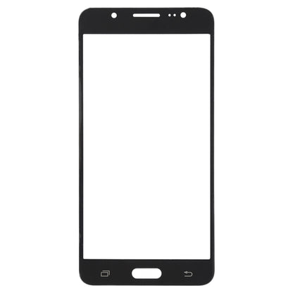 For Samsung Galaxy J5 (2016) / J510FN / J510F / J510G / J510Y / J510M 10pcs Front Screen Outer Glass Lens (Black) - Outer Glass Lens by PMC Jewellery | Online Shopping South Africa | PMC Jewellery