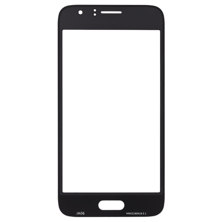 For Samsung Galaxy J1 (2016) / J120 10pcs Front Screen Outer Glass Lens (White) - Outer Glass Lens by PMC Jewellery | Online Shopping South Africa | PMC Jewellery