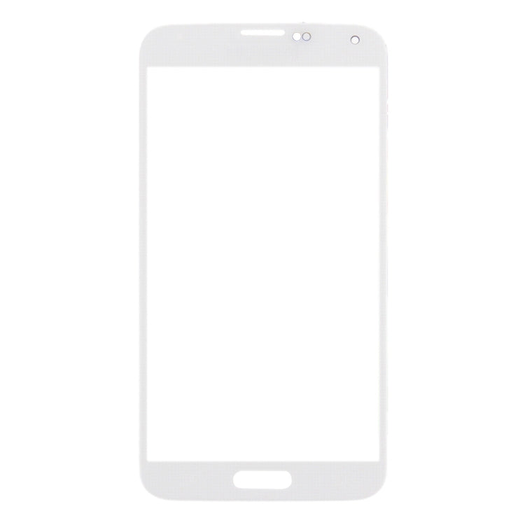 For Samsung Galaxy S5 / G900 10pcs Front Screen Outer Glass Lens (White) - Outer Glass Lens by PMC Jewellery | Online Shopping South Africa | PMC Jewellery