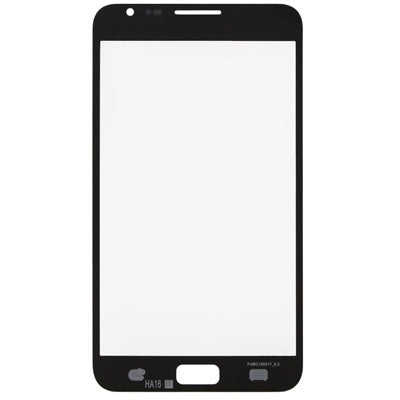 For Samsung Galaxy Note N7000 / i9220 10pcs Front Screen Outer Glass Lens (Black) - Outer Glass Lens by PMC Jewellery | Online Shopping South Africa | PMC Jewellery