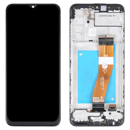 TFT Material LCD Screen and Digitizer Full Assembly With Frame for Samsung Galaxy M02s(Black) - LCD Screen by PMC Jewellery | Online Shopping South Africa | PMC Jewellery