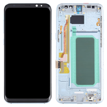 OLED LCD Screen for Samsung Galaxy S8+ SM-G955 With Digitizer Full Assembly with Frame (Blue) - LCD Screen by PMC Jewellery | Online Shopping South Africa | PMC Jewellery