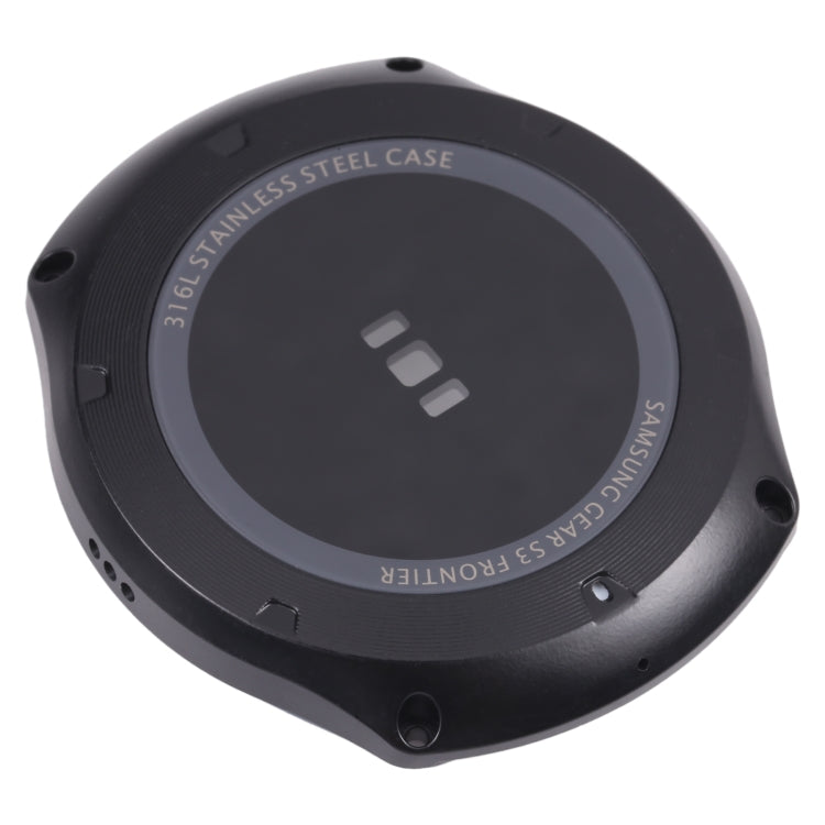 Rear Housing Cover with Glass Lens For Samsung Gear S3 Frontier SM-R760 (Black) -  by PMC Jewellery | Online Shopping South Africa | PMC Jewellery