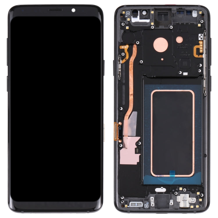 Original Super AMOLED LCD Screen for Galaxy S9 / G960F / DS / G960U / G960W / G9600 Digitizer Full Assembly with Frame (Black) - LCD Screen by PMC Jewellery | Online Shopping South Africa | PMC Jewellery