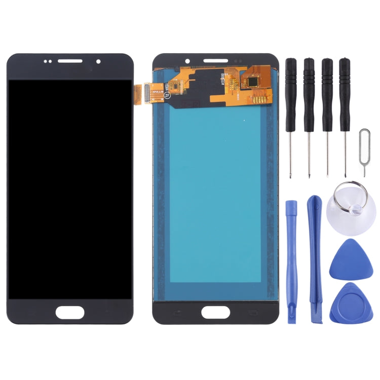 LCD Screen and Digitizer Full Assembly (TFT Material) for Galaxy A7 (2016), A710F, A710F/DS, A710FD, A710M, A710M/DS, A710Y/DS, A7100(Black) - LCD Screen by PMC Jewellery | Online Shopping South Africa | PMC Jewellery