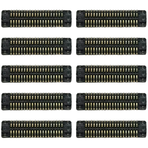 For Samsung Galaxy A21 10pcs Motherboard LCD Display FPC Connector - FPC Connector by PMC Jewellery | Online Shopping South Africa | PMC Jewellery