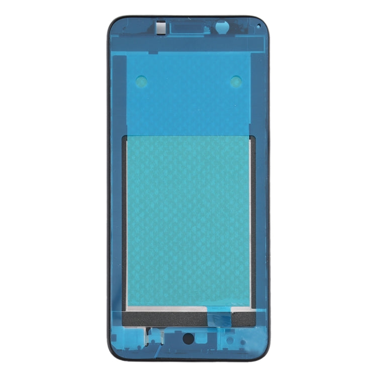 Front Housing LCD Frame Bezel Plate for Motorola Moto E6 Play (Black) - Frame Bezel Plate by PMC TechLife | Online Shopping South Africa | PMC TechLife
