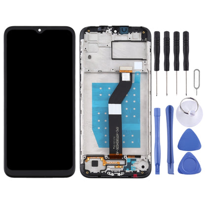 TFT LCD Screen for Motorola Moto G8 Power Lite Digitizer Full Assembly with Frame (Black) - LCD Screen by PMC Jewellery | Online Shopping South Africa | PMC Jewellery