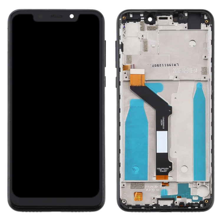 TFT LCD Screen for Motorola Moto One (P30 Play)Digitizer Full Assembly with Frame (Black) - free shipping - PMC TechLife - Order now!