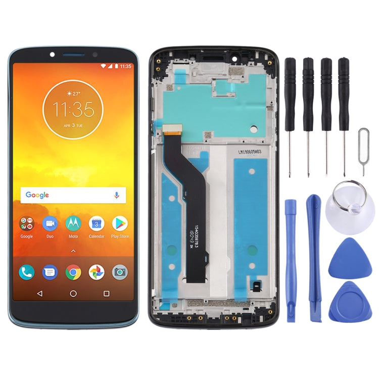 TFT LCD Screen for Motorola Moto E5 Plus Digitizer Full Assembly with Frame(Black) - LCD Screen by PMC Jewellery | Online Shopping South Africa | PMC Jewellery