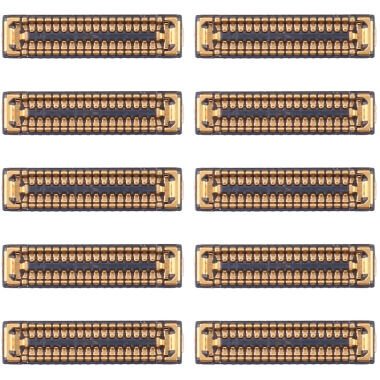 For Huawei Y7p 10PCS Motherboard LCD Display FPC Connector - FPC Connector by PMC TechLife | Online Shopping South Africa | PMC TechLife