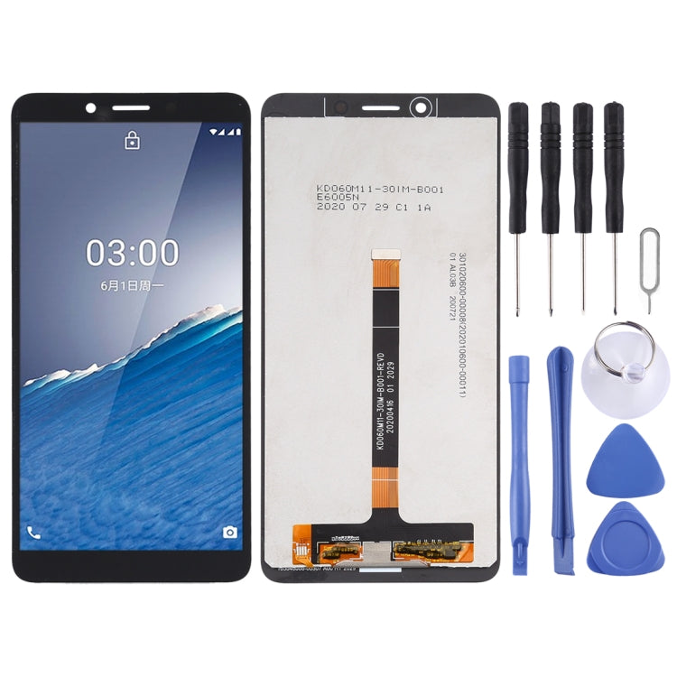 TFT LCD Screen for Nokia C3 with Digitizer Full Assembly - free shipping - PMC TechLife - Order now!
