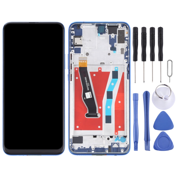 LCD Screen and Digitizer Full Assembly with Frame for Huawei Y9 Prime (2019)(Blue) - LCD Screen by PMC Jewellery | Online Shopping South Africa | PMC Jewellery