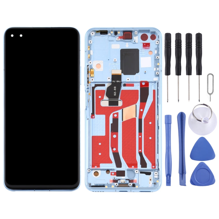 OEM LCD Screen for Huawei Nova 6 5G Digitizer Full Assembly with Frame(Blue) - LCD Screen by PMC Jewellery | Online Shopping South Africa | PMC Jewellery