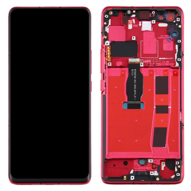 Original OLED LCD Screen for Huawei Nova 7 Pro 5G Digitizer Full Assembly with Frame(Red) - LCD Screen by PMC Jewellery | Online Shopping South Africa | PMC Jewellery