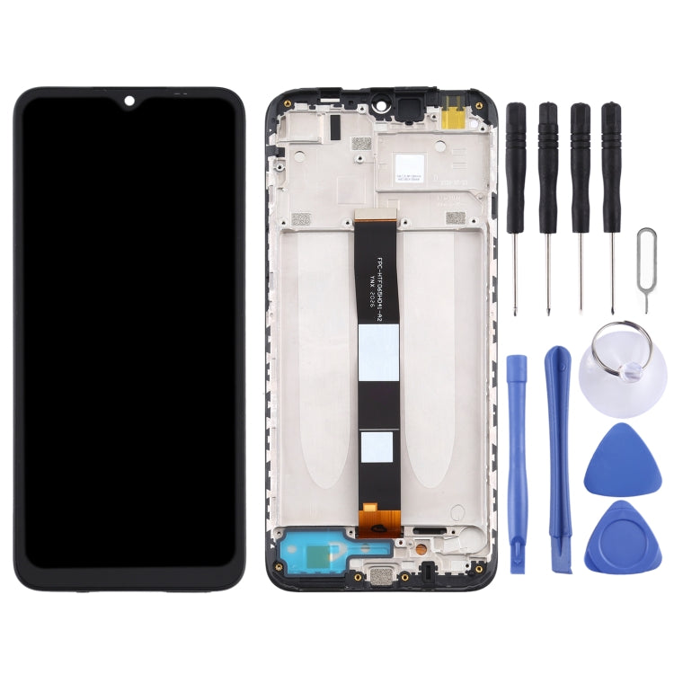 LCD Screen and Digitizer Full Assembly With Frame for Xiaomi Redmi 9A / Redmi 9C / Redmi 9C NFC / Redmi 9AT / Redmi 9i / Redmi 9 Activ / Poco C31 / Redmi 10A - LCD Screen by PMC Jewellery | Online Shopping South Africa | PMC Jewellery