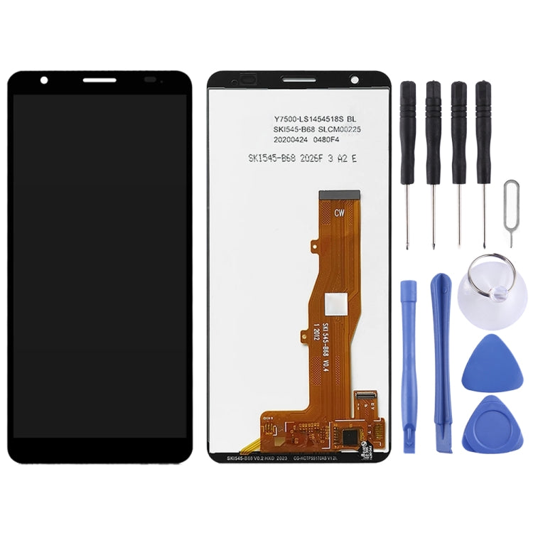 OEM LCD Screen for ZTE Blade A3 2020 with Digitizer Full Assembly (Black) - free shipping - PMC TechLife - Order now!