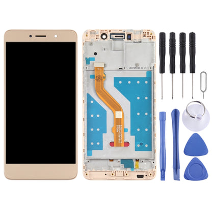 OEM LCD Screen for Huawei Enjoy 7 Plus/Y7 Prime Digitizer Full Assembly with Frame(Gold) - LCD Screen by PMC Jewellery | Online Shopping South Africa | PMC Jewellery