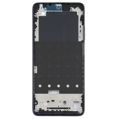 Original Front Housing LCD Frame Bezel Plate for Xiaomi Redmi Note 9 Pro 5G M2007J17C(Blue) - Frame Bezel Plate by PMC Jewellery | Online Shopping South Africa | PMC Jewellery