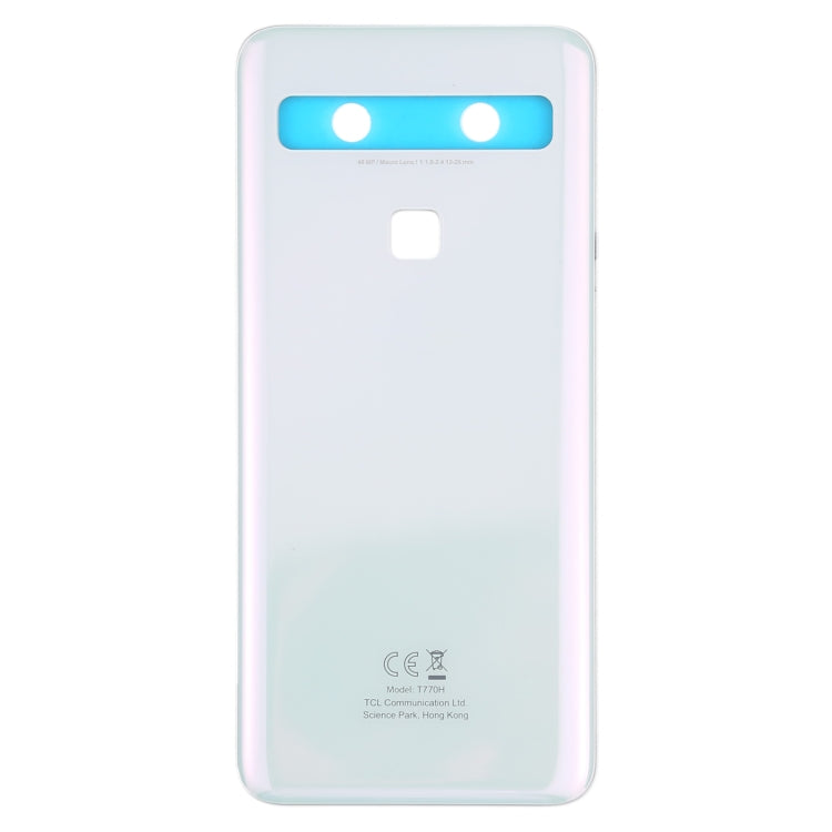 Original Battery Back Cover for TCL 10L (10 Lite) T770H(White) - For TCL by PMC TechLife | Online Shopping South Africa | PMC TechLife