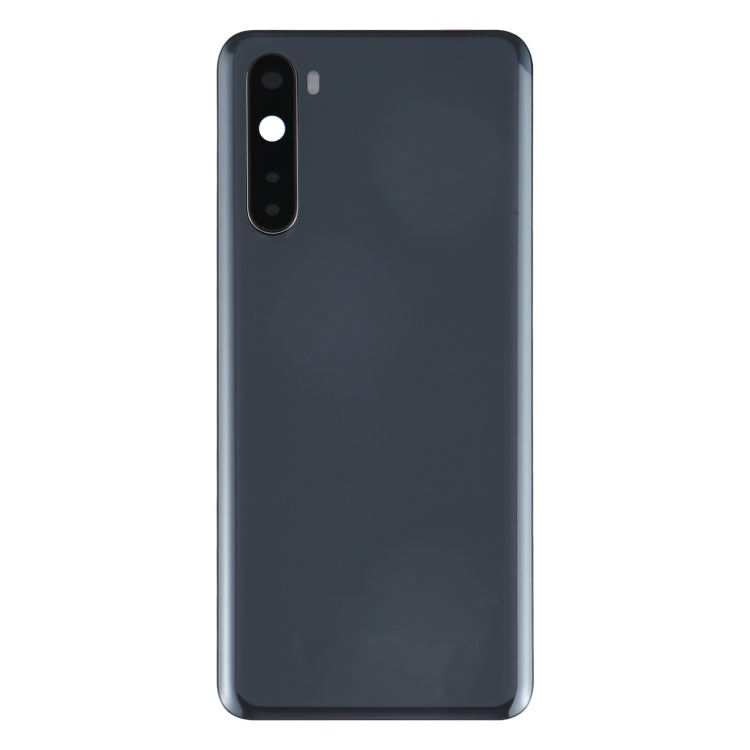 For OnePlus Nord Battery Back Cover with Camera Lens Cover (Grey) - Back Cover by PMC TechLife | Online Shopping South Africa | PMC TechLife