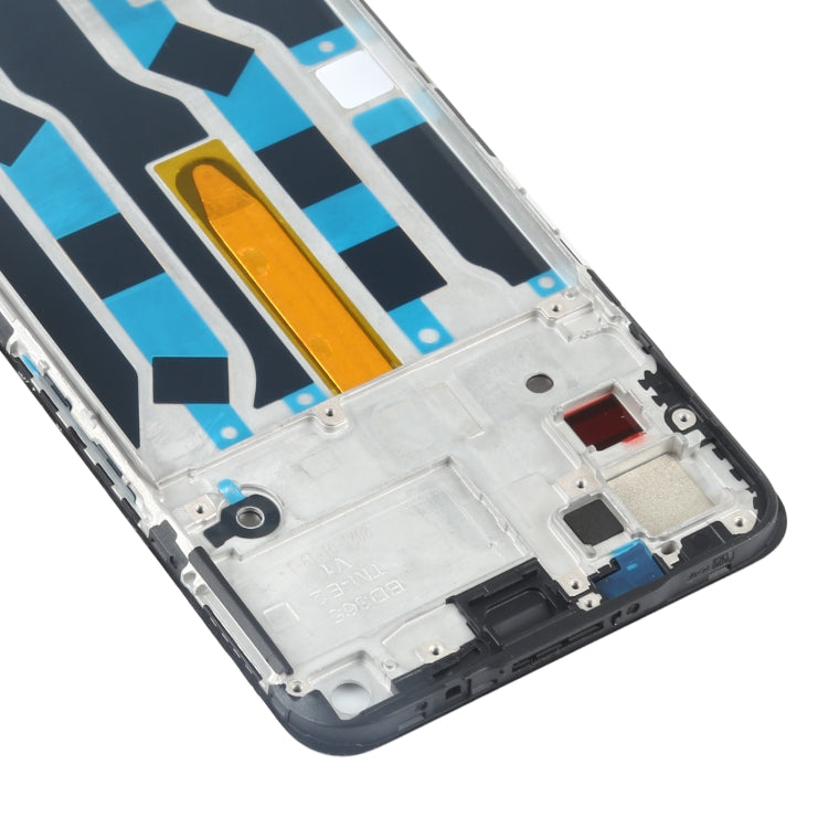 For OPPO Reno5 K PEGM10 Front Housing LCD Frame Bezel Plate - Frame Bezel Plate by PMC TechLife | Online Shopping South Africa | PMC TechLife