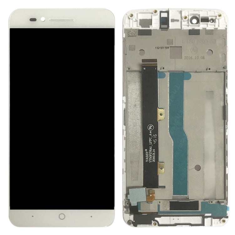 OEM LCD Screen for ZTE Blade A610 / A610C / A612  Digitizer Full Assembly with Frame���White) - free shipping - PMC TechLife - Order now!
