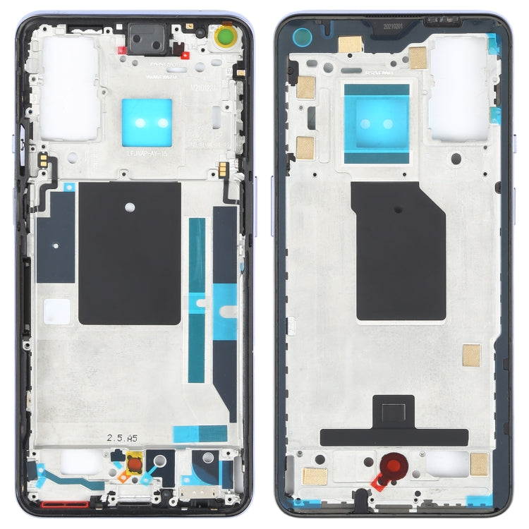 For OnePlus 9 (EU/NA Version) Middle Frame Bezel Plate (Purple) - Frame Bezel Plate by PMC TechLife | Online Shopping South Africa | PMC TechLife