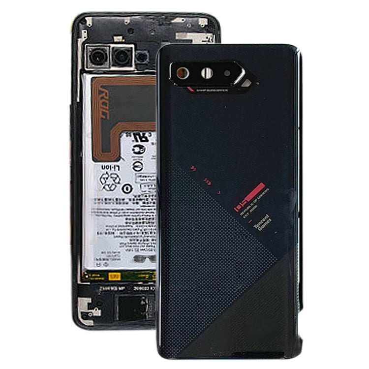 Original Battery Back Cover for Asus ROG Phone 5 ZS673KS(Black) - Back Cover by PMC TechLife | Online Shopping South Africa | PMC TechLife