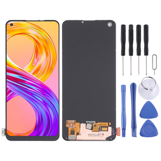 Original Super AMOLED Material LCD Screen and Digitizer Full Assembly for OPPO Realme 8 Pro - LCD Screen by PMC Jewellery | Online Shopping South Africa | PMC Jewellery