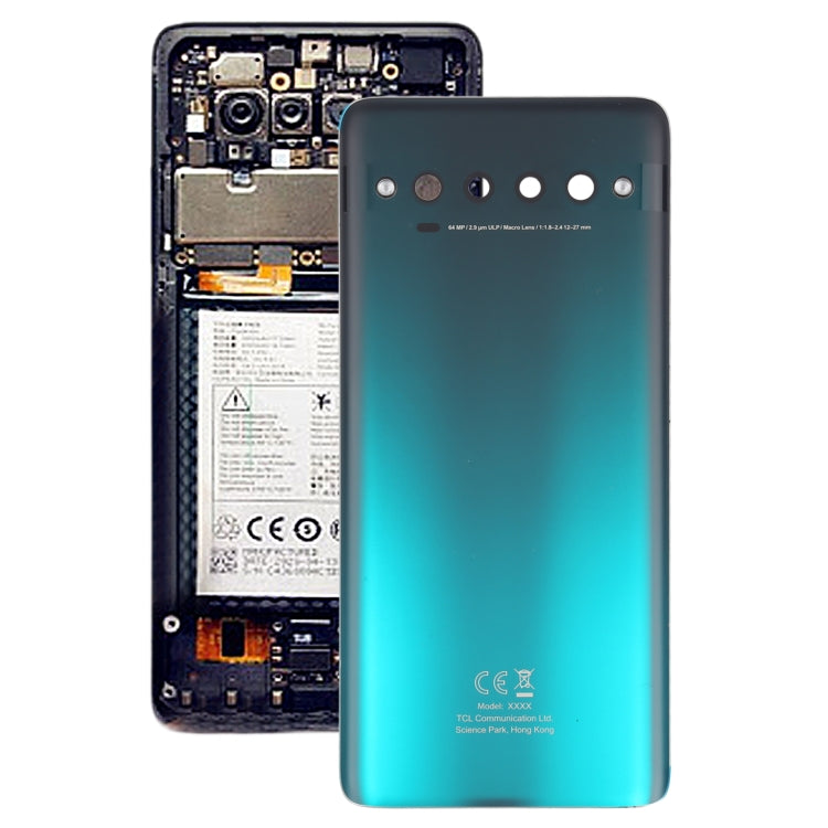 Original Battery Back Cover for TCL 10 Pro T799B T799H(Green) - free shipping - PMC TechLife - Order now!