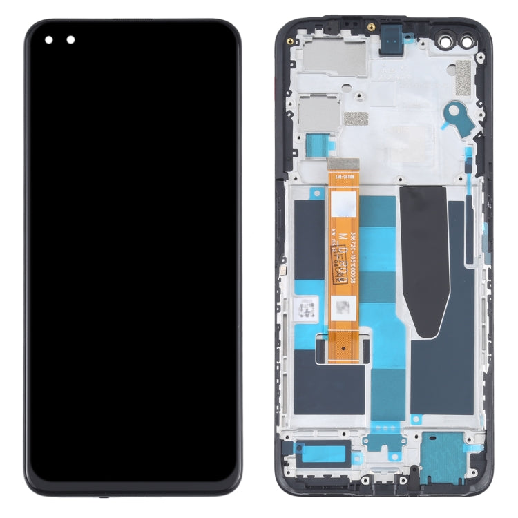 LCD Screen and Digitizer Full Assembly With Frame for OPPO Realme X50 5G RMX2144 - free shipping - PMC TechLife - Order now!