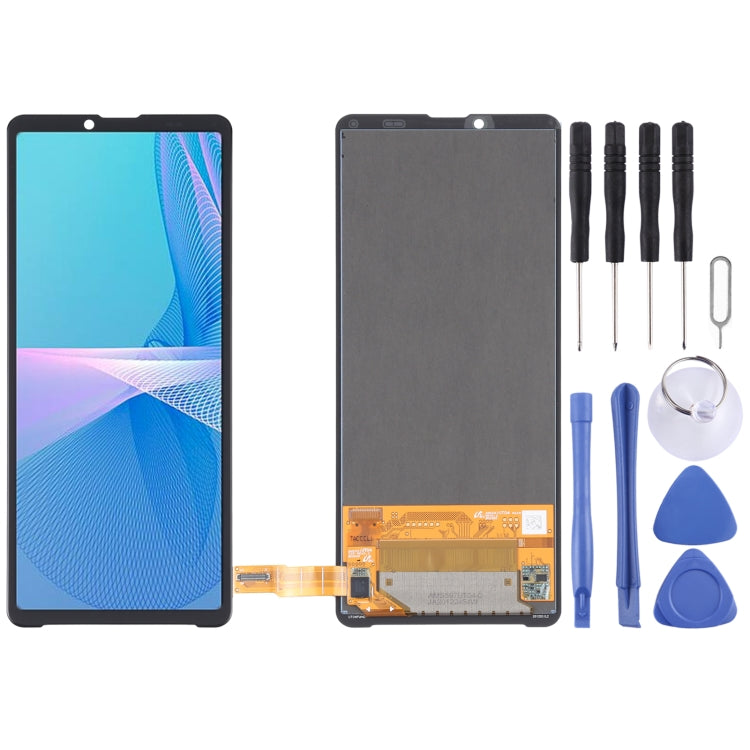 Original OLED LCD Screen for Sony Xperia 10 III with Digitizer Full Assembly - free shipping - PMC TechLife - Order now!