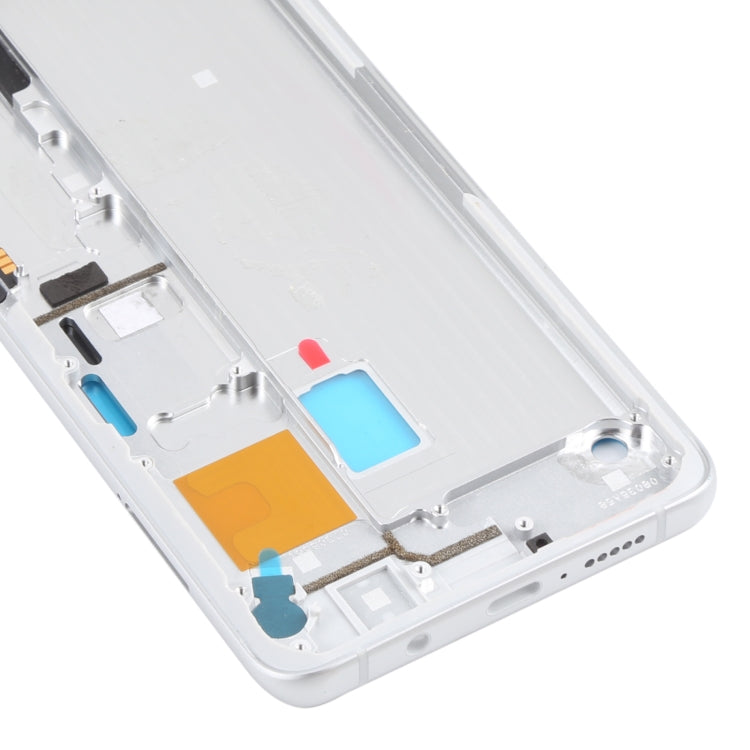 Front Housing LCD Frame Bezel Plate for Xiaomi Mi Note 10 Lite M2002F4LG, M1910F4G (White) - LCD Related Parts by PMC TechLife | Online Shopping South Africa | PMC TechLife