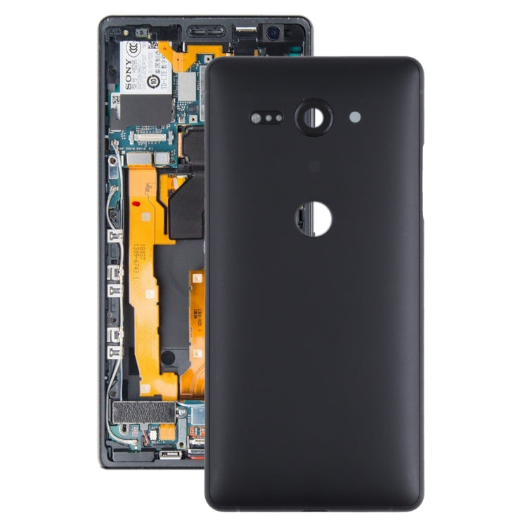 Battery Back Cover for Sony Xperia XZ2 Compact(Black) - Back Cover by PMC TechLife | Online Shopping South Africa | PMC TechLife