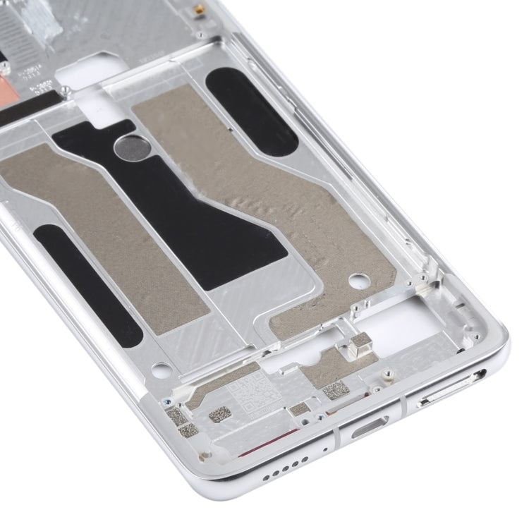 For Meizu 18 Pro Middle Frame Bezel Plate(White) - Frame Bezel Plate by PMC TechLife | Online Shopping South Africa | PMC TechLife