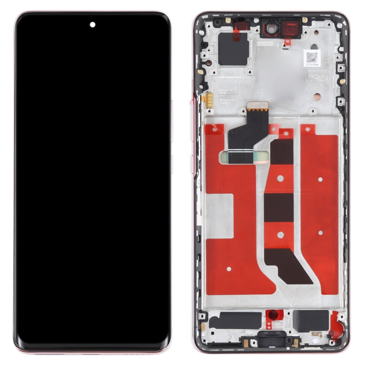 Original OLED LCD Screen for Honor 50 Digitizer Full Assembly with Frame(Pink) - free shipping - PMC TechLife - Order now!