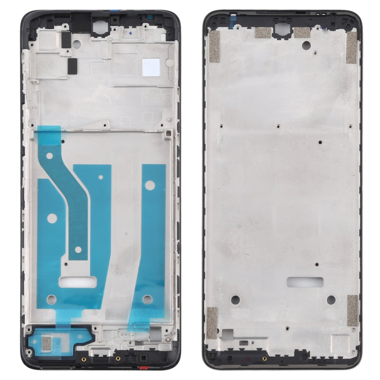 Original Front Housing LCD Frame Bezel Plate for Motorola Moto G60S XT2133-2 (Black) - Frame Bezel Plate by PMC TechLife | Online Shopping South Africa | PMC TechLife