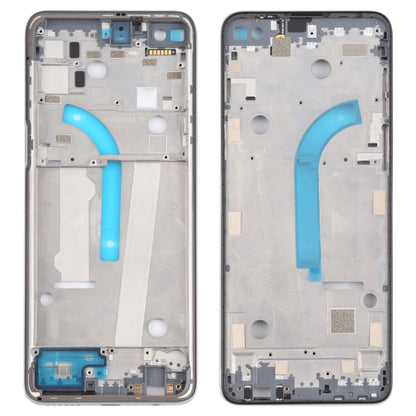 Original Front Housing LCD Frame Bezel Plate for Motorola Moto G100 XT2125 XT2125-4 (Silver) - Frame Bezel Plate by PMC Jewellery | Online Shopping South Africa | PMC Jewellery