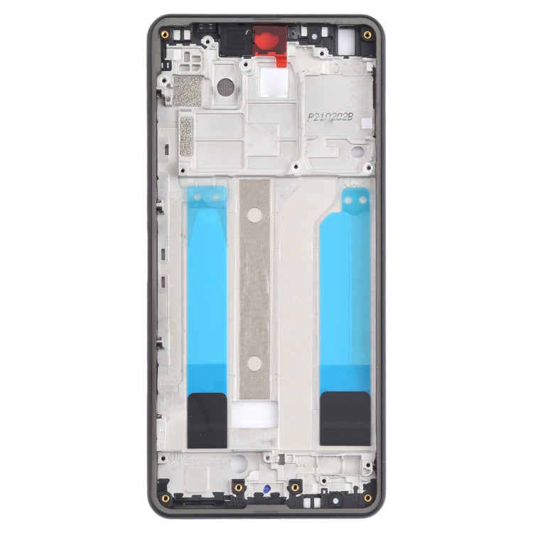 Middle Frame Bezel Plate for Sony Xperia Ace II SO-41B(Black) - Frame Bezel Plate by PMC TechLife | Online Shopping South Africa | PMC TechLife