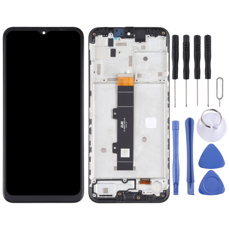 TFT LCD Screen for Motorola Moto G30 XT2129-1 XT2129-2 Digitizer Full Assembly with Frame (Black) - LCD Screen by PMC TechLife | Online Shopping South Africa | PMC TechLife