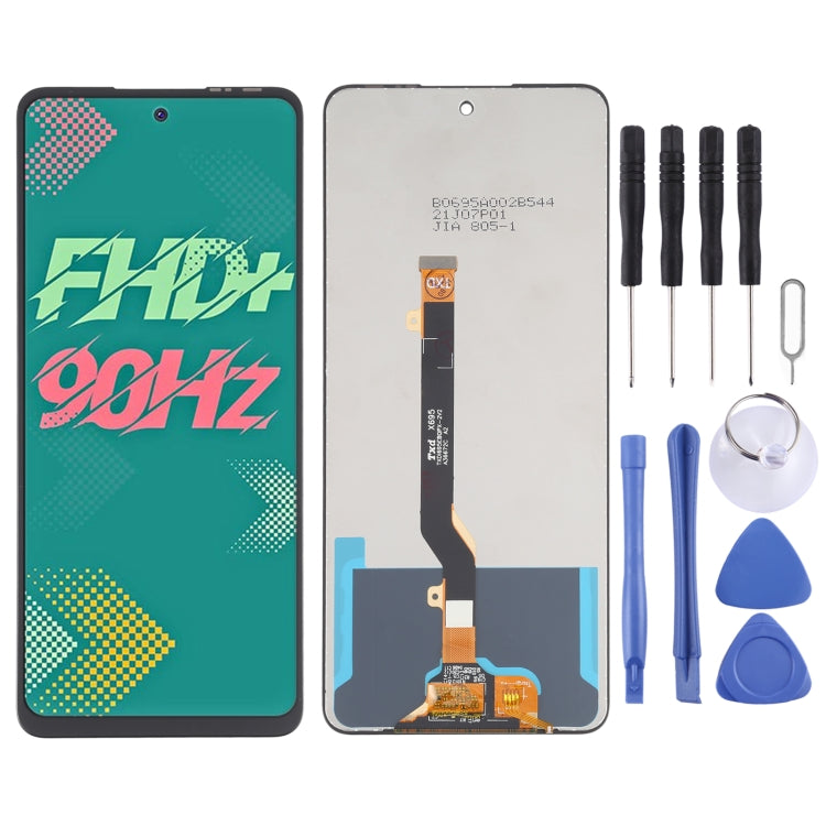 LCD Screen and Digitizer Full Assembly for Infinix Hot 11s X6812 - free shipping - PMC TechLife - Order now!
